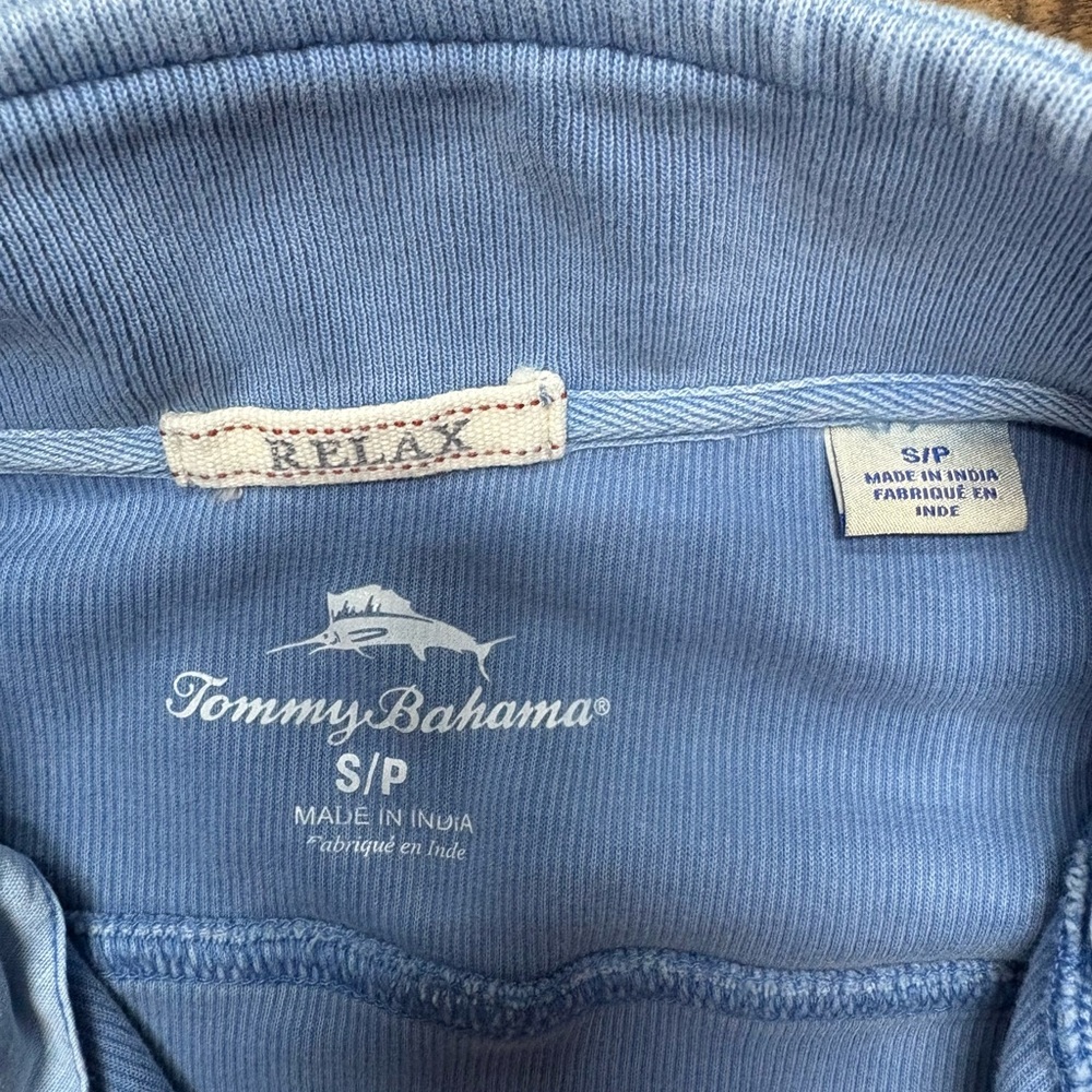 Tommy Bahama Men’s Relax Pullover, blue, size Small - Picture 6 of 7